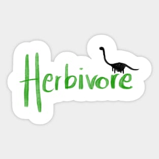 Herbivore Sticker